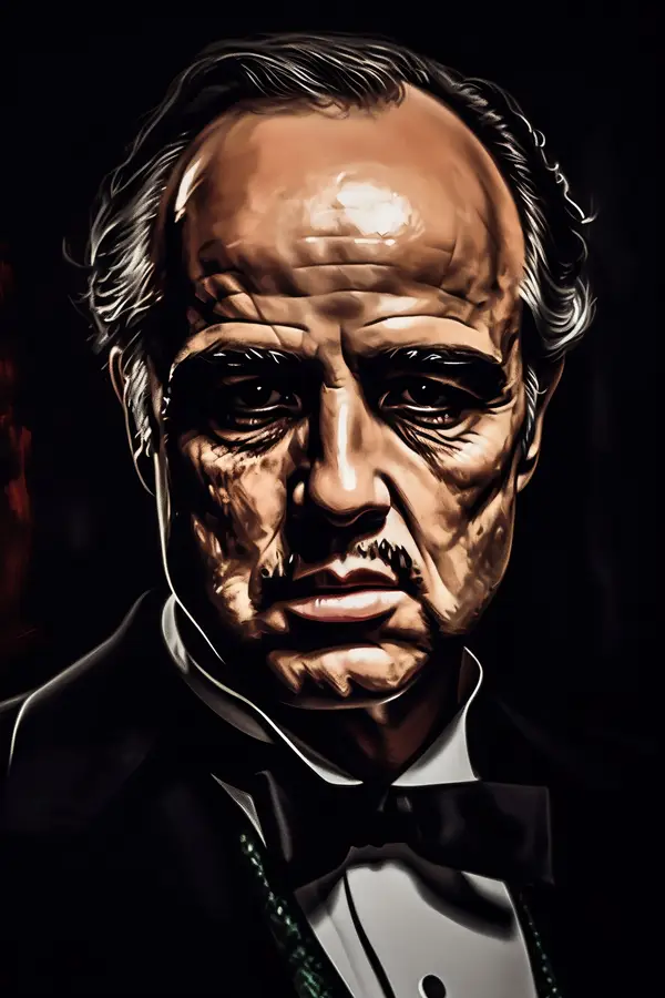 Vito Corleone Portrait — Memocult