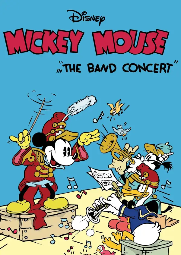 Mickey Mouse The Band Concert Poster — Memocult