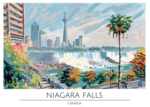 Niagara Falls Wall Art — Memocult