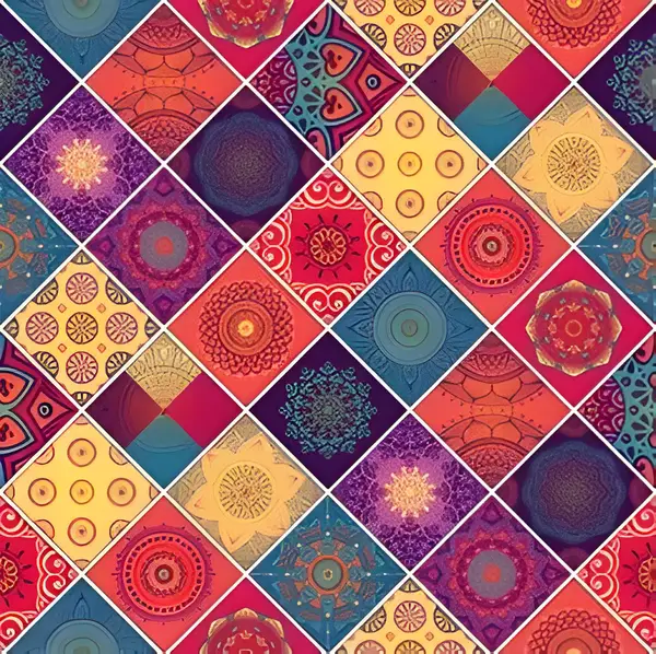 Bohemian Mandala Pattern poster — Memocult
