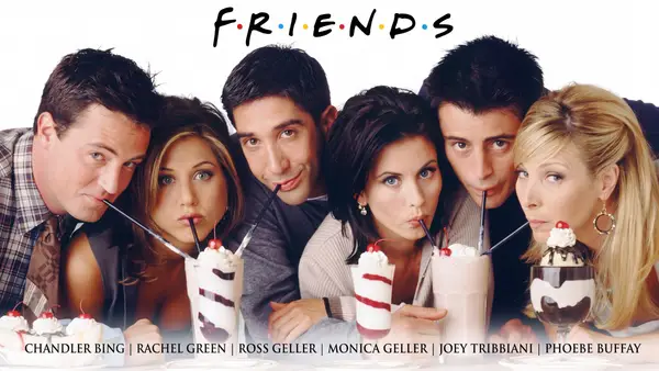Friends Cast Milkshake Pose poster — Memocult