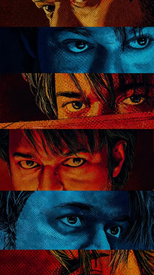 Intense Eyes Collage Wall Art — Memocult
